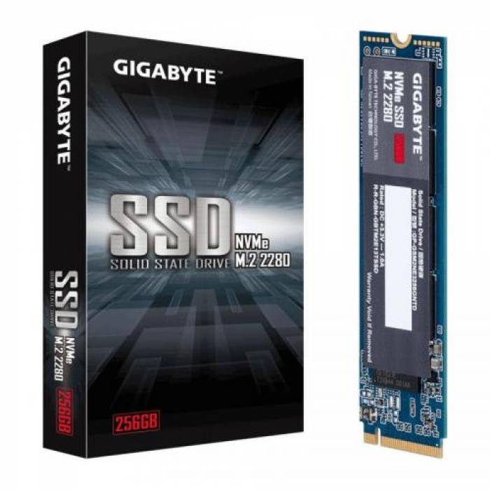 SSD Gigabyte, 256GB, PCI Express 3.0 x4, M.2