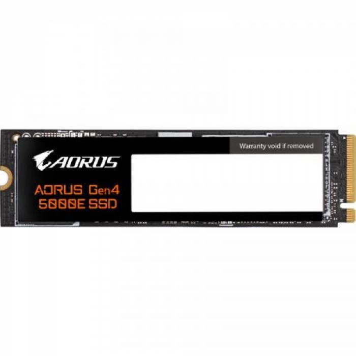 SSD Gigabyte AORUS Gen4 5000E, 500 GB, PCI Express 4.0 x4, M.2