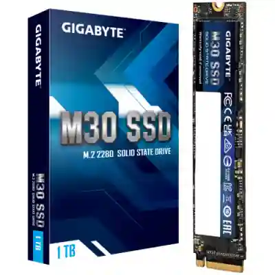 SSD Gigabyte M30 1TB, PCI Express 3.0 x4, M.2