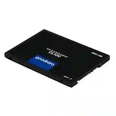 SSD Goodram CL100 G3 960GB, SATA3, 2.5inch, Black