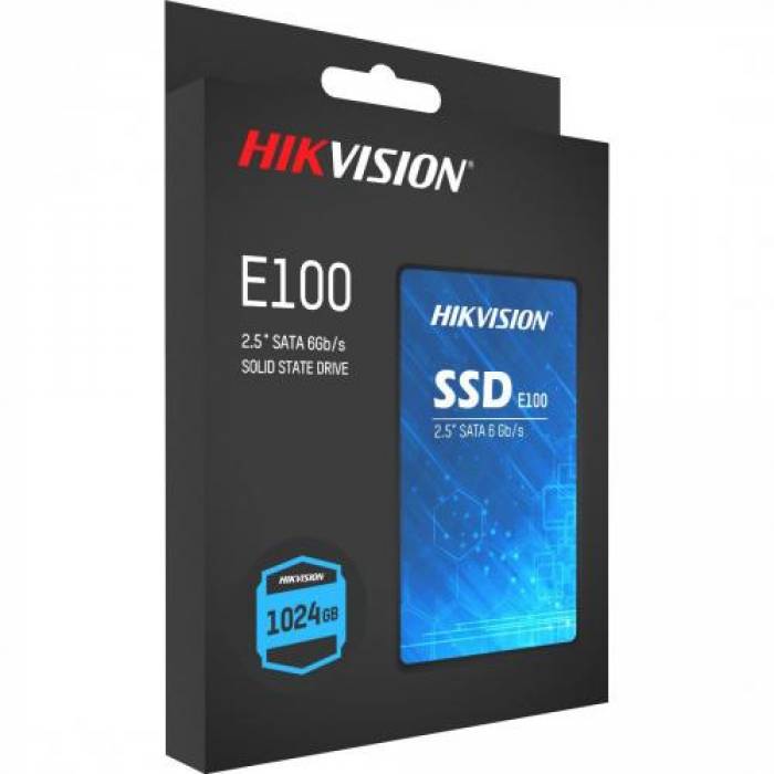 SSD Hikvision E100 1TB, SATA3, 2.5inch