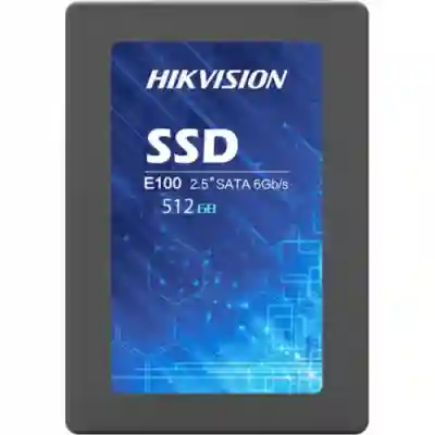 SSD Hikvision E100 512GB, SATA3, 2.5inch