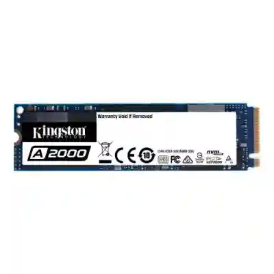 SSD Kingston A2000 250GB, PCI Express 3.0 x4, M.2