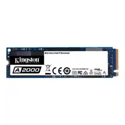 SSD Kingston A2000 500GB, PCI Express 3.0 x4, M.2