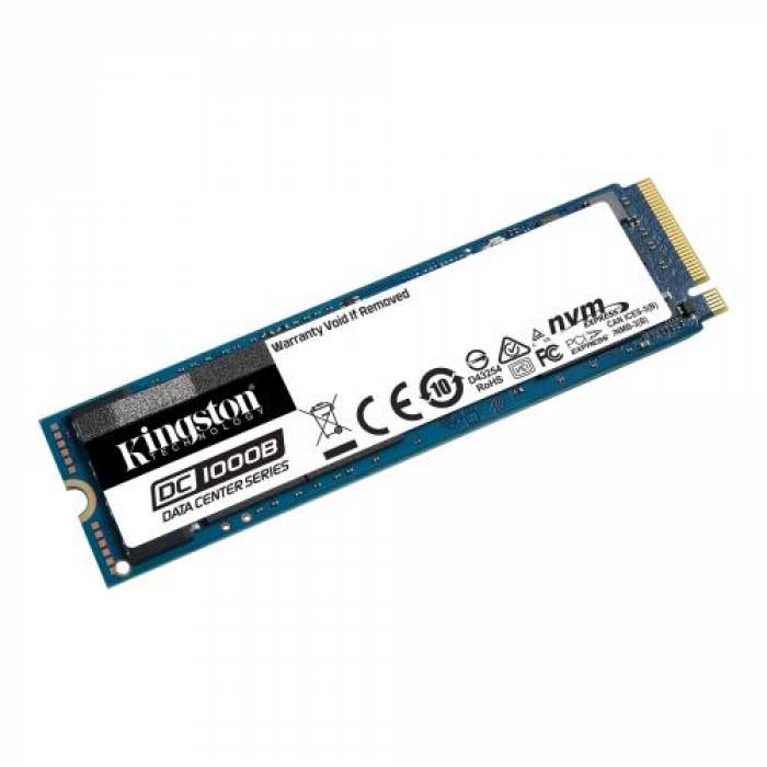 SSD Kingston DC1000B 480GB, PCI Express 3.0 x4, M.2