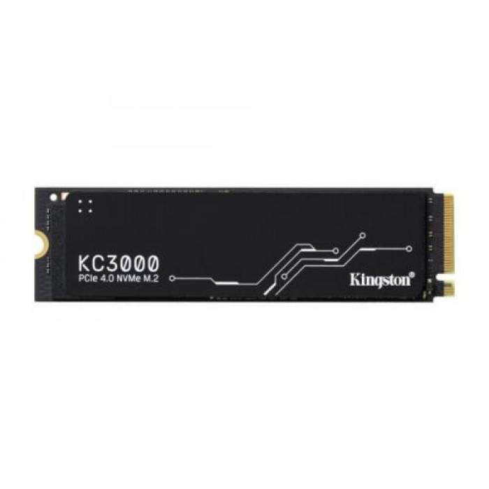 SSD Kingston KC3000 4TB, PCIe 4.0 NVMe, M.2