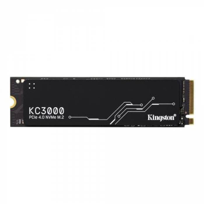 SSD Kingston KC3000 512GB, PCIe 4.0 NVMe, M.2