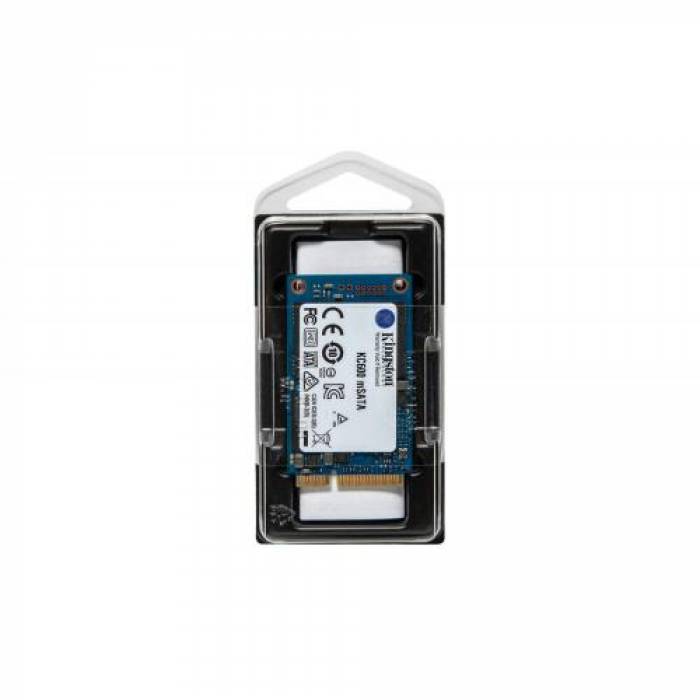 SSD Kingston KC600 512GB, SATA3, mSATA 