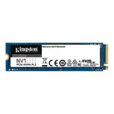 SSD Kingston NV1 500GB, PCIe Gen 3.0 x 4, M.2