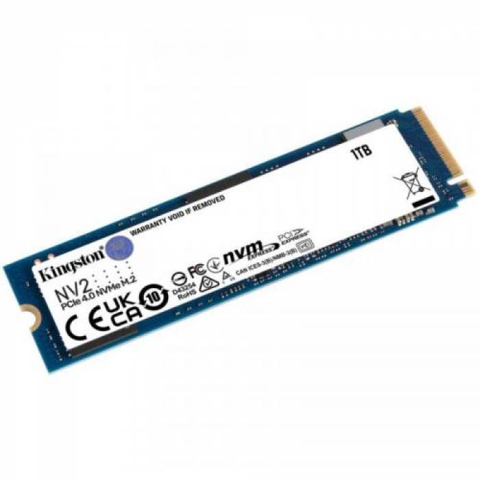 SSD Kingston NV2 SNV2S/1000G 1TB, PCI Express 4.0 x4, M.2