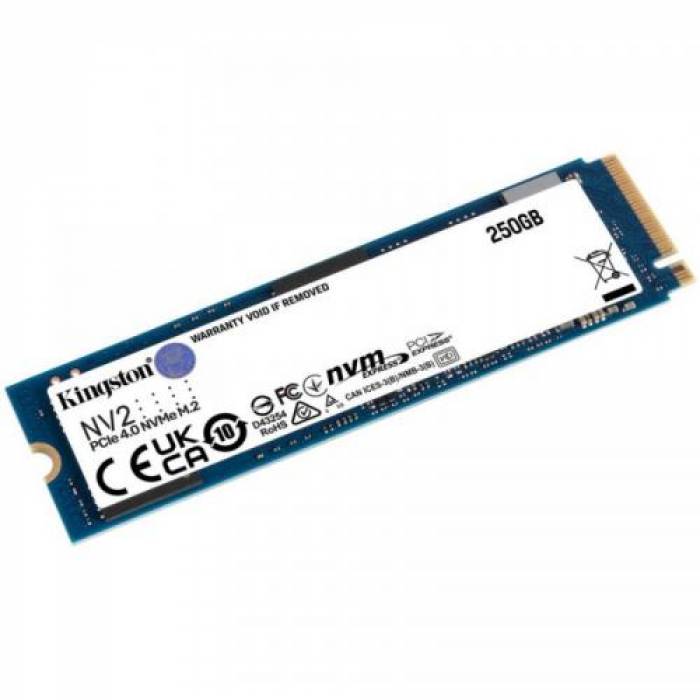 SSD Kingston NV2 SNV2S/250G 250GB, PCI Express 4.0 x4, M.2