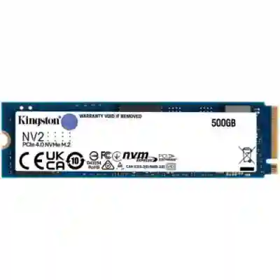 SSD Kingston NV2 SNV2S/500G 500GB, PCI Express 4.0 x4, M.2