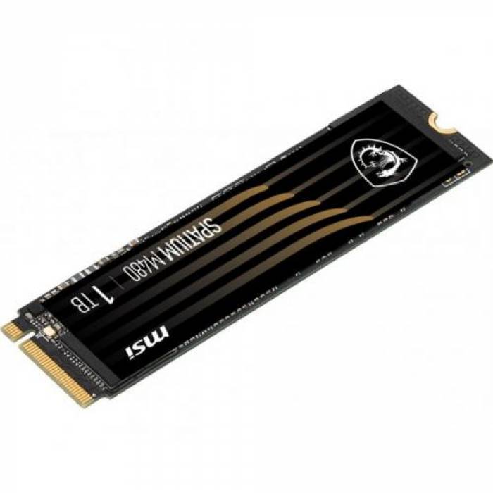 SSD MSI Spatium M480 1TB, PCI Express 4.0 x4, M.2