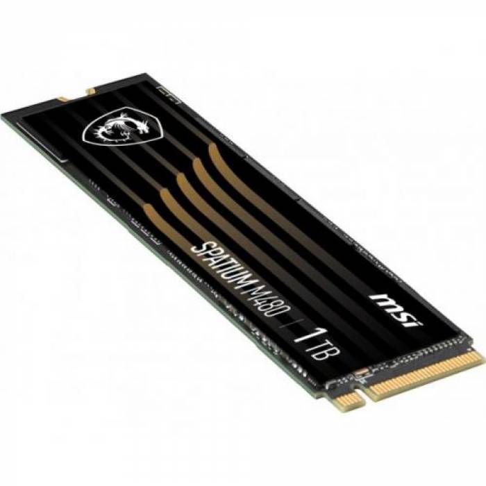 SSD MSI Spatium M480 1TB, PCI Express 4.0 x4, M.2