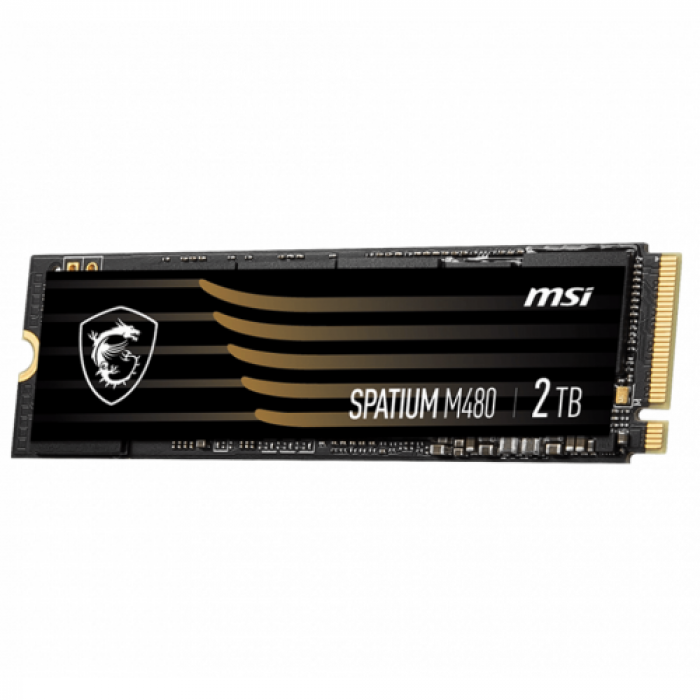 SSD MSI Spatium M480 2TB, PCI Express 4.0 x4, M.2