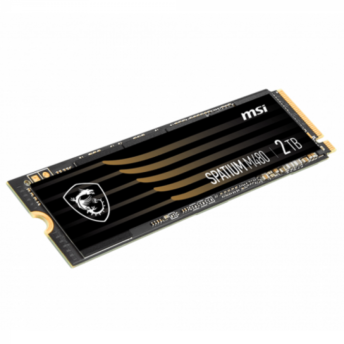 SSD MSI Spatium M480 2TB, PCI Express 4.0 x4, M.2