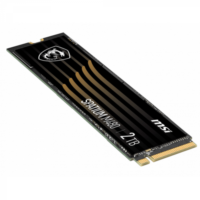 SSD MSI Spatium M480 2TB, PCI Express 4.0 x4, M.2