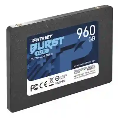 SSD Patriot Burst Elite 960GB, SATA3, 2.5inch