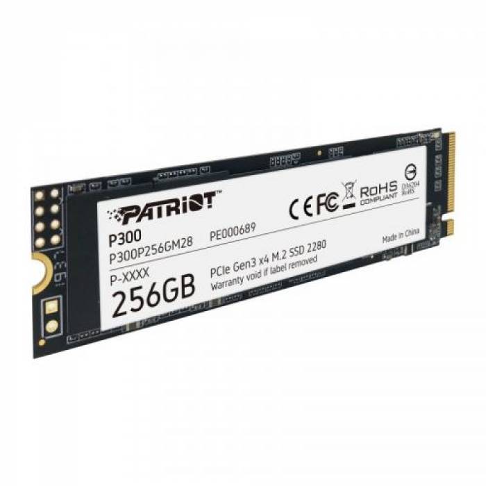 SSD Patriot P300 256GB, PCI Express x4, M.2 2280