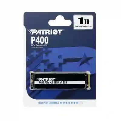 SSD Patriot P400P1TBM28H, 1TB, PCIe Gen3 x4, M.2