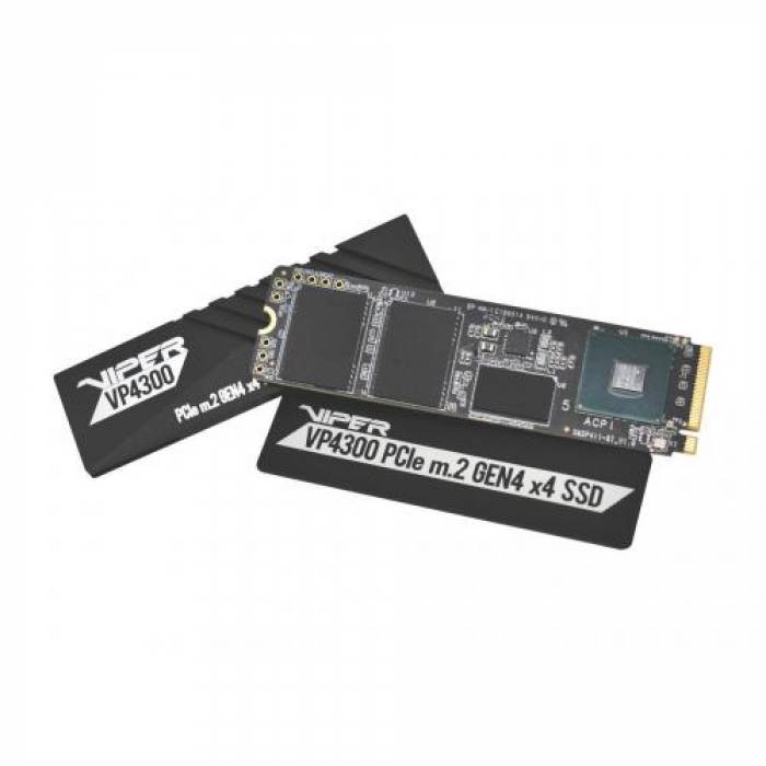 SSD Patriot Viper VP4300 1TB, PCI Express 4.0 x4, M.2