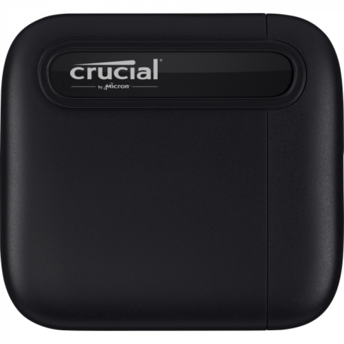 SSD Portabil Crucial X6, 4TB, USB-C, Black