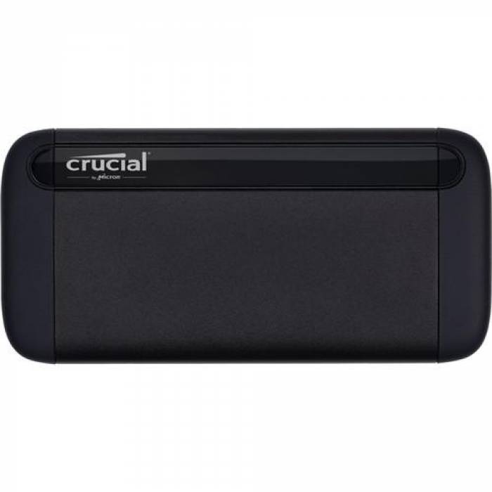 SSD Portabil Crucial X8 1TB, USB 3.1 Tip C, Black