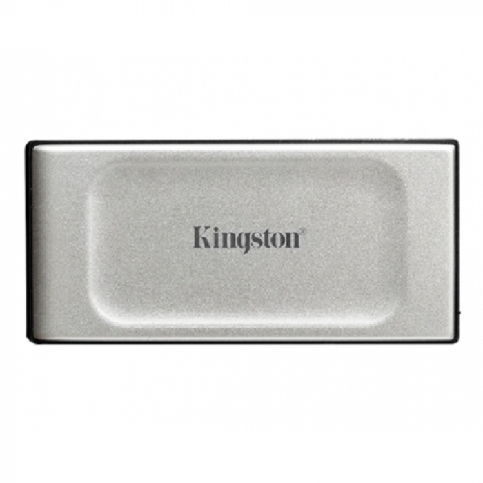 SSD portabil Kingston XS2000 4TB, USB 3.2 Gen 2x2, Black-Silver