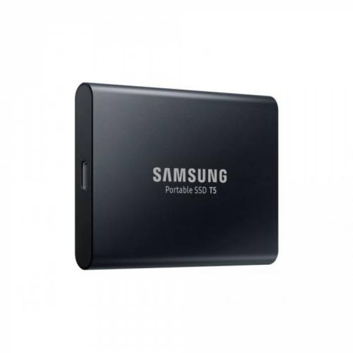 SSD Portabil Samsung T5 2TB, USB 3.1, Black