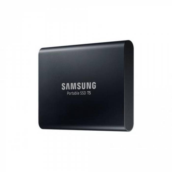 SSD Portabil Samsung T5 2TB, USB 3.1, Black