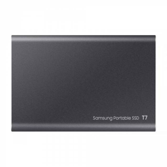 SSD Portabil Samsung T7, 1TB, USB-C 3.2, Gray