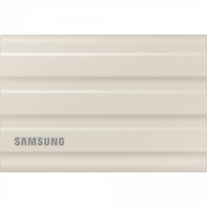 SSD Portabil Samsung T7 Shield, 1TB, USB-C 3.1, Beige