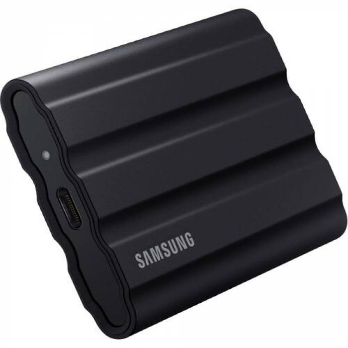 SSD Portabil Samsung T7 Shield, 1TB, USB-C 3.1, Black