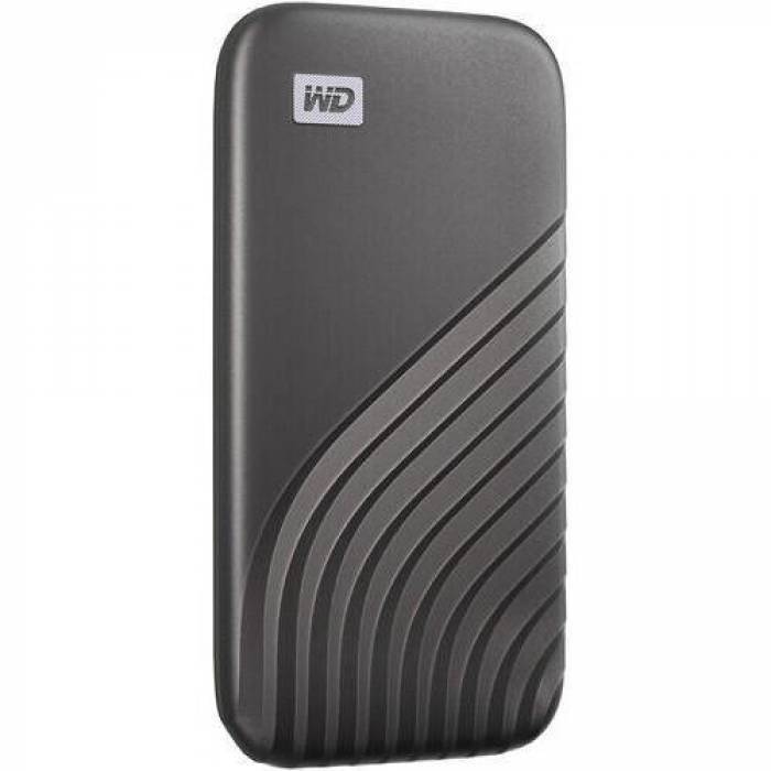 SSD portabil SanDisk by WD My Passport 4TB, USB-C, Black