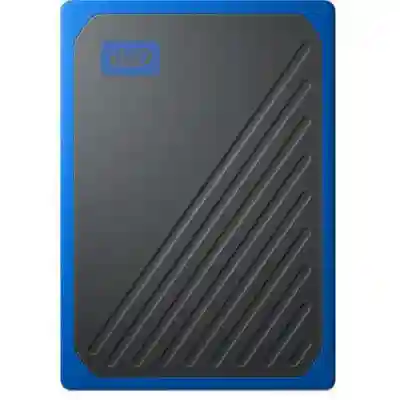 SSD portabil SanDisk by WD My Passport Go 2TB, USB 3.0, Grey