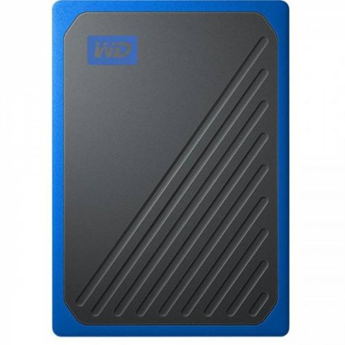 SSD portabil SanDisk by WD My Passport Go 2TB, USB 3.0, Grey