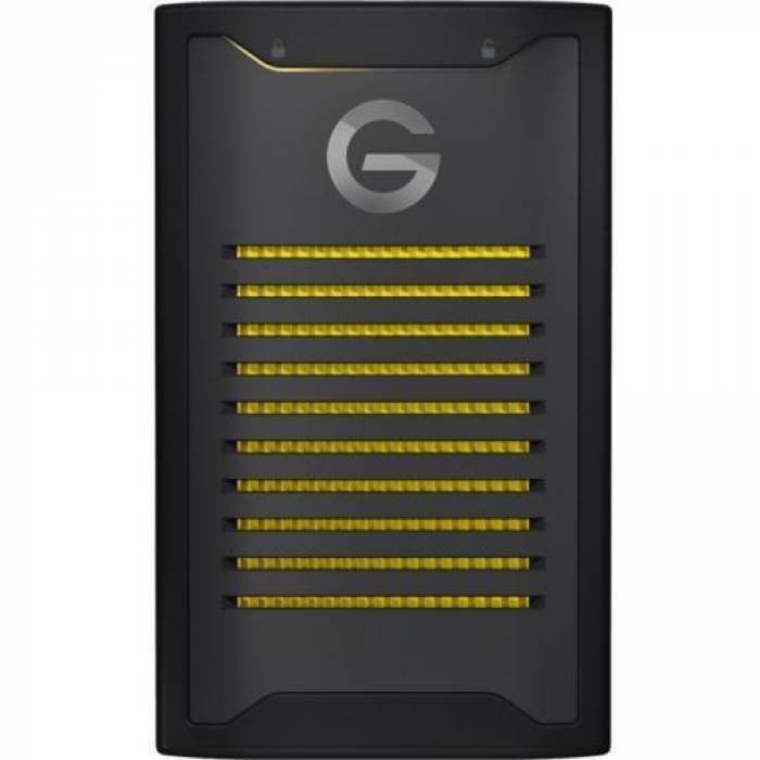 SSD portabil SanDisk Professional G-DRIVE ArmorLock 1TB, USB 3.1 Tip C, Black