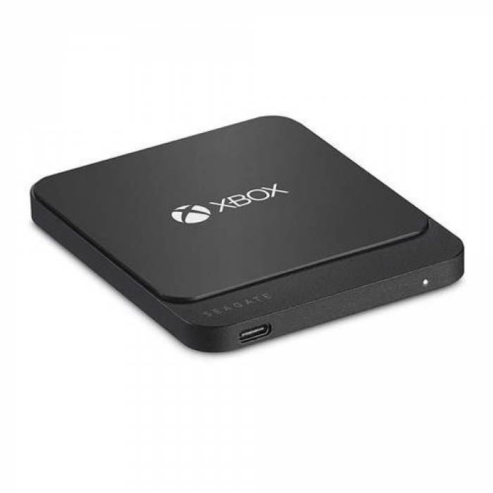 SSD portabil Seagate Game Drive for Xbox, 2TB, USB 3.0, Black