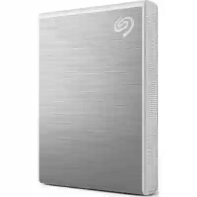 SSD Portabil Seagate One Touch 1TB, USB 3.1 Tip C, Silver