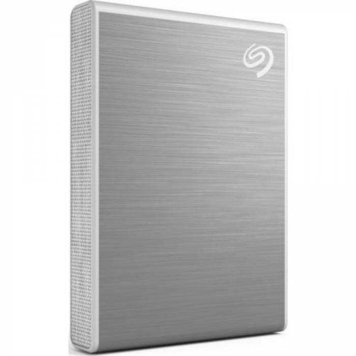 SSD Portabil Seagate One Touch 1TB, USB 3.1 Tip C, Silver