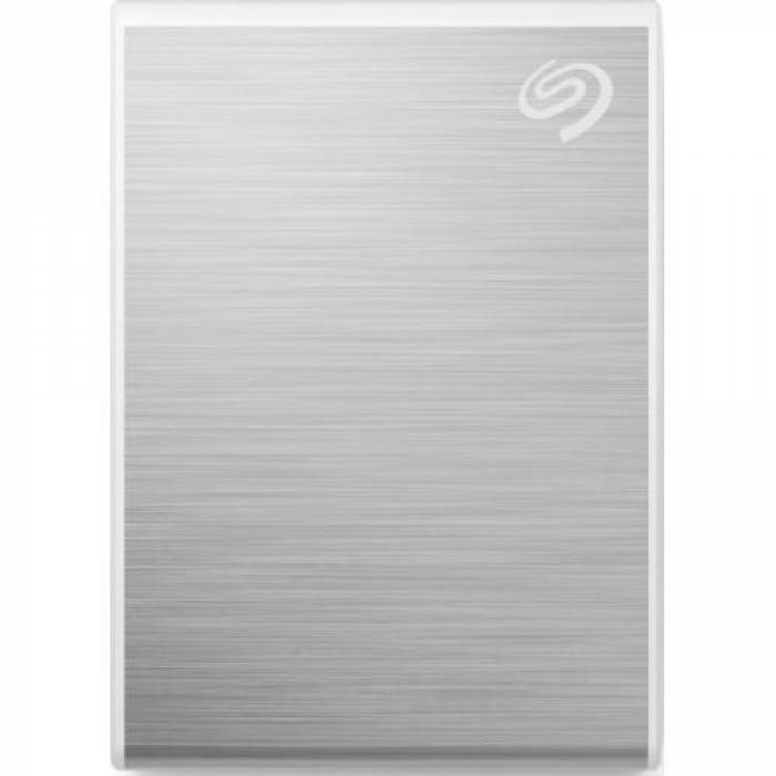 SSD Portabil Seagate One Touch 1TB, USB 3.1 Tip C, Silver