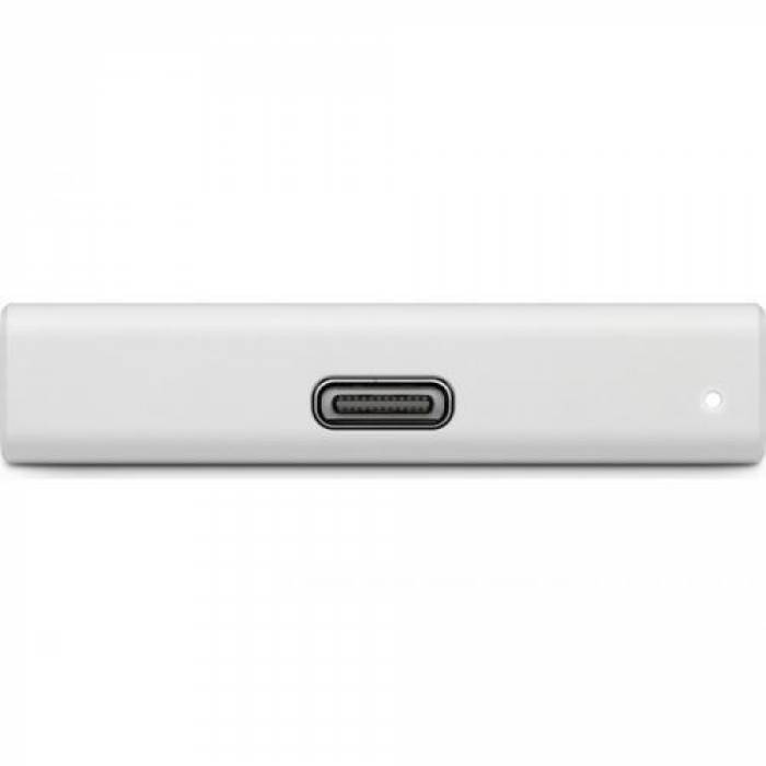 SSD Portabil Seagate One Touch 1TB, USB 3.1 Tip C, Silver