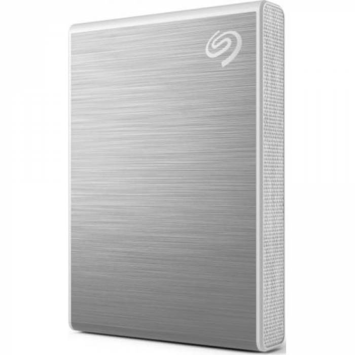 SSD Portabil Seagate One Touch 2TB, USB 3.1 Tip C, Silver