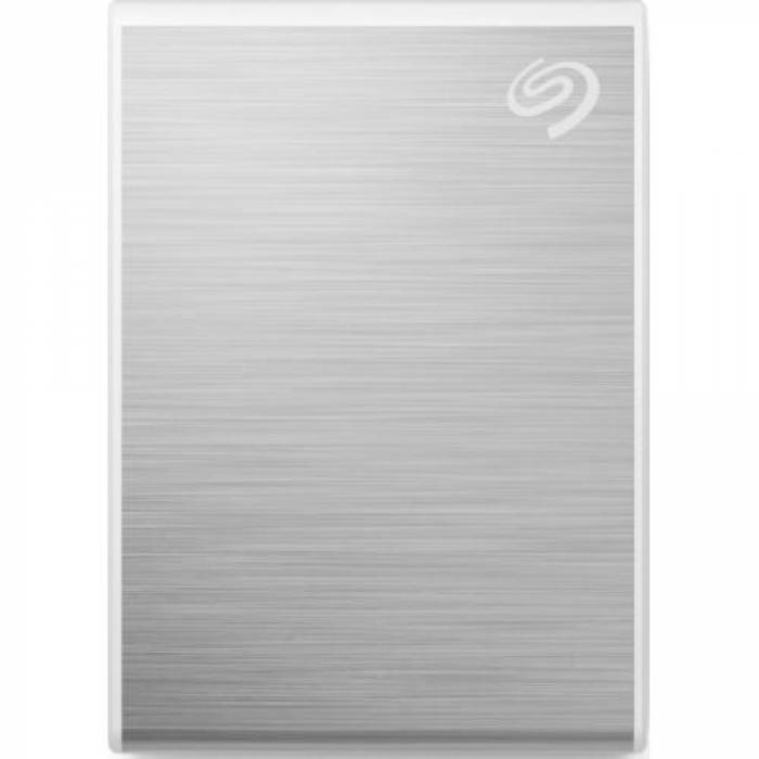 SSD Portabil Seagate One Touch 2TB, USB 3.1 Tip C, Silver