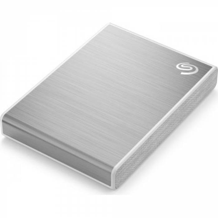 SSD Portabil Seagate One Touch 2TB, USB 3.1 Tip C, Silver