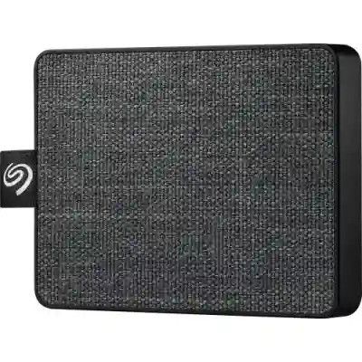 SSD Portabil Seagate One Touch, 500GB, USB 3.0, 2.5inch, Black