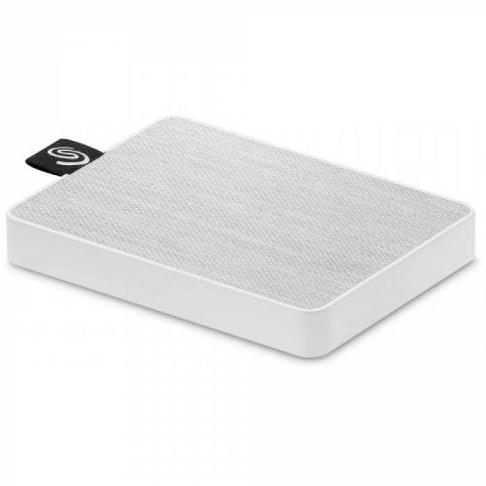 SSD portabil Seagate One Touch, 500GB, USB 3.0, White