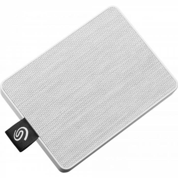 SSD portabil Seagate One Touch, 500GB, USB 3.0, White