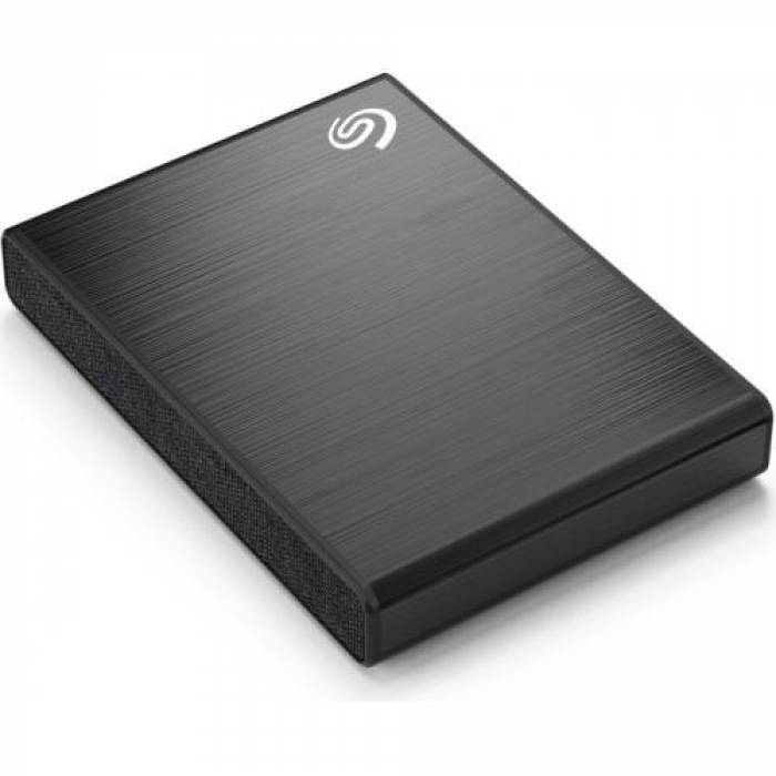 SSD Portabil Seagate One Touch 500GB, USB 3.1 Tip C, Black