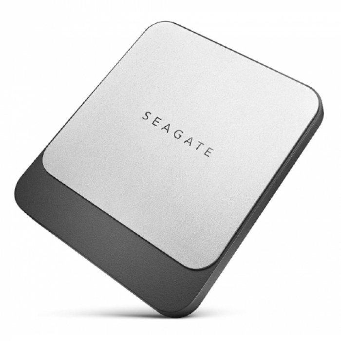 SSD portabil Seagate STCM500401, 500GB, USB-C, Black